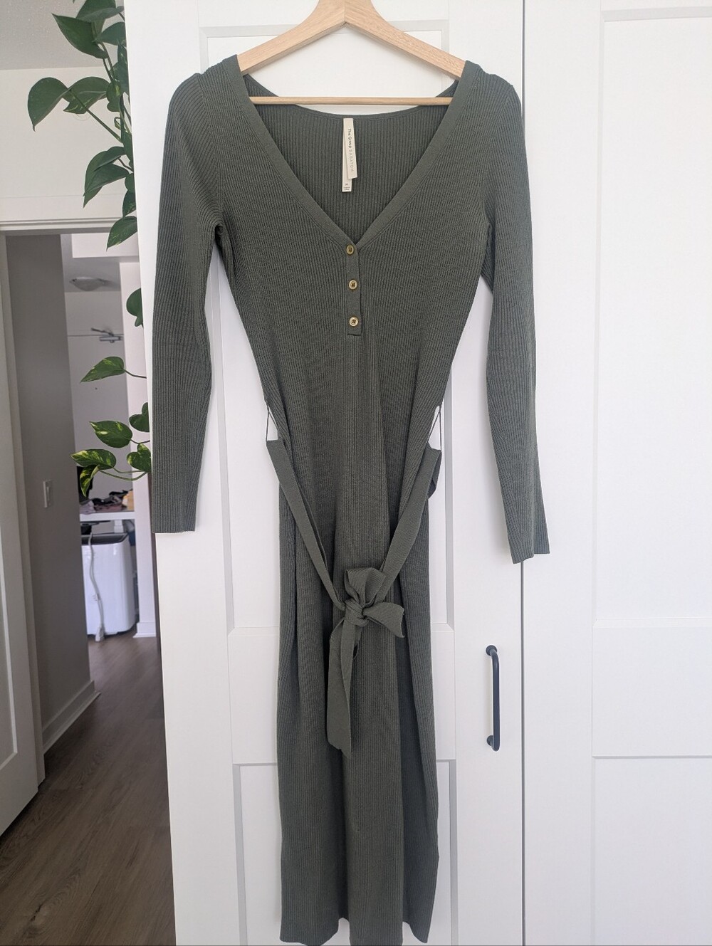 Aritzia/Babaton Henley Midi Dress